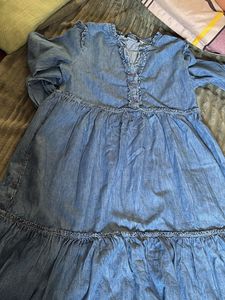 Cute Denim Look Top