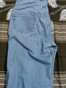 Light blue casual jeans