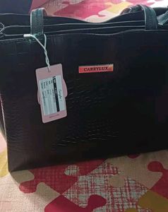 Carrylux Black Tote Bag