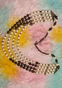 Elegant Multi-Strand Pearl Necklace
