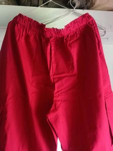 Red Cargo Pants