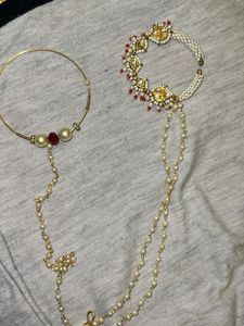 Elegant Pearl &amp; Crystal  Nath