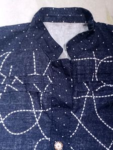 Girls Nevy Blue Top