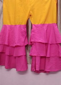 Vibrant Yellow Lehenga Choli Set best for haldi