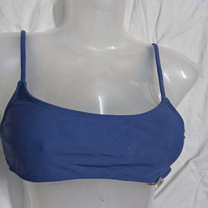 Solid Blue ⚛️Bikini Top