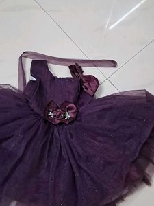 Sparkly Purple Party Dress