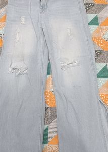 Women New Side Cut Denim