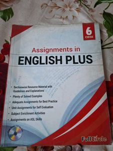 English Coursebook &amp; Assignments for Class 6