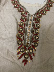 Elegant Embroidered Kurta