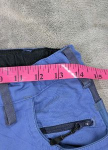 Men's Blue Cargo Work Pants