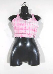 Pink And White Shade Active Wear Top (Women's)