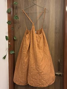Orange Textured Sundress