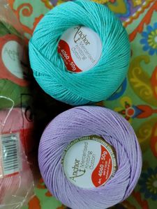 Anchor &amp; Coats Knitting Cotton Yarn Bundle
