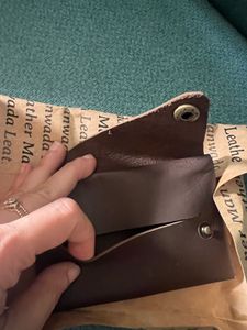 Leather Card Holder/ Wallet