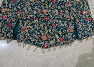 New designer embroidered top with palazzo sharara