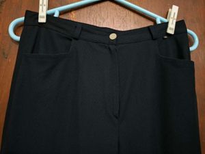 Classic Navy Blue Trousers