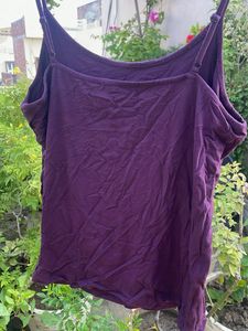 Purple Camisole Tank Top