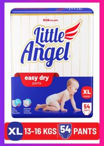 Little Angel Easy Dry Pants Diapers XL PICES 52