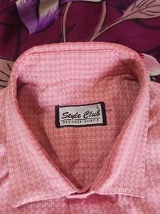 Style club honk kong Pink Patterned Shirt