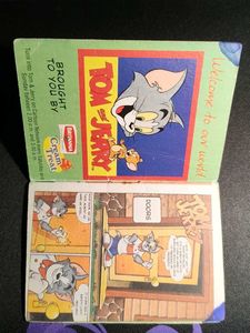 Tom and Jerry mini comic 💕 freebie collectible