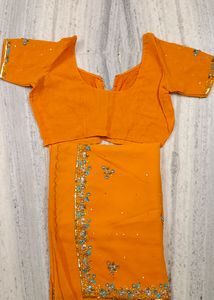 Mango Beadwork Saree