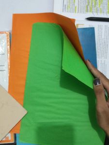 Colourful File Paper