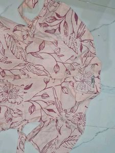 pink and magenta frock