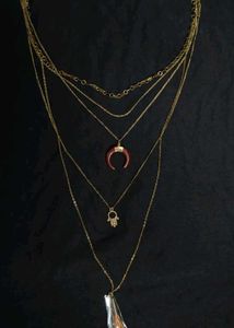 Layered Necklaces with Charms