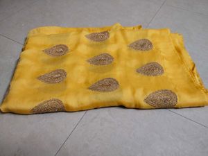 Yellow Dress Material