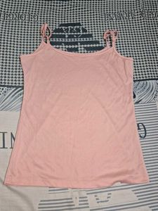 Soft Pink Spaghetti Strap Camisole