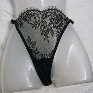 Lace Trim⚛️ Thong Panty