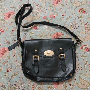 100% pure Leather River Island Bag