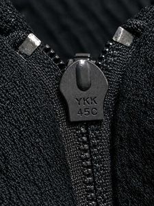 Chanel black tweed coat