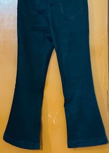 Stylish Black Flare Jeans