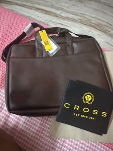 Original Leather Cross Side Bag Unused