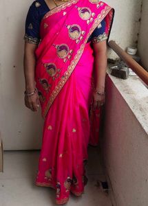 saree with blouse