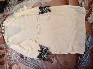 Elegant Embroidered Kurta with Pants