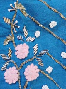 Embellished Teal Kurta