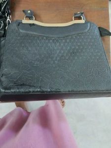 Embossed Handbag