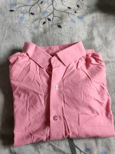 Pink Button-Down Shirt