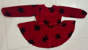 Red Floral Kurta