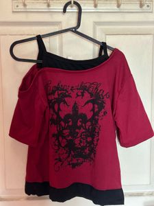 Embrace the Chaos Graphic Top