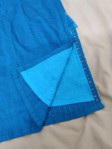 Pretty Blue Kurti Set With Chudi Pants🤩👑💙💎
