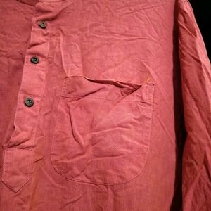 Men's Orange Kurta