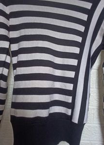 Striped Long Sleeve Sweater top