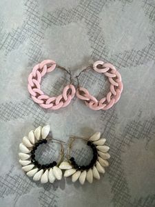 Chic Hoop Earrings Set
