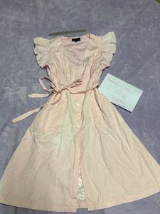Chic Pastel Pink Midi Dress32