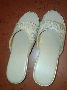 Embellished Slip-On Sandals