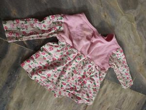 Cute Floral Baby Girl frock