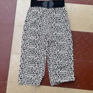 Animal Print Culottes